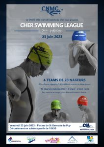 affiche Cher Swimming League